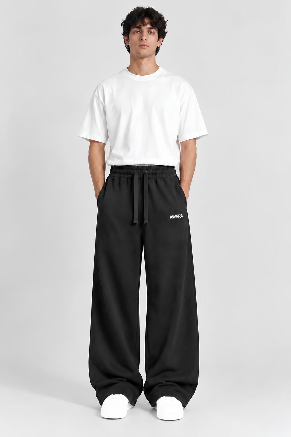 Classic Gray Baggy Trouser