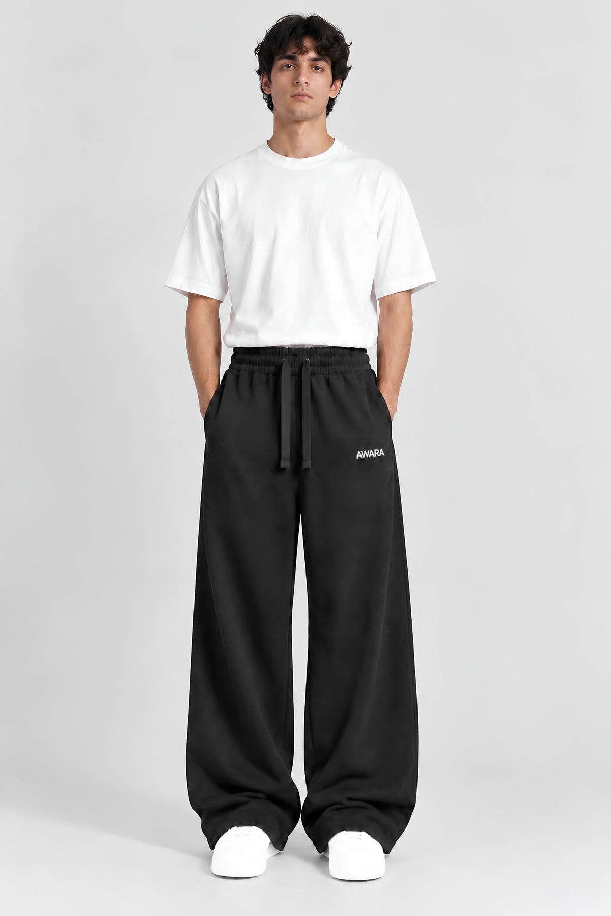 Classic Gray Baggy Trouser