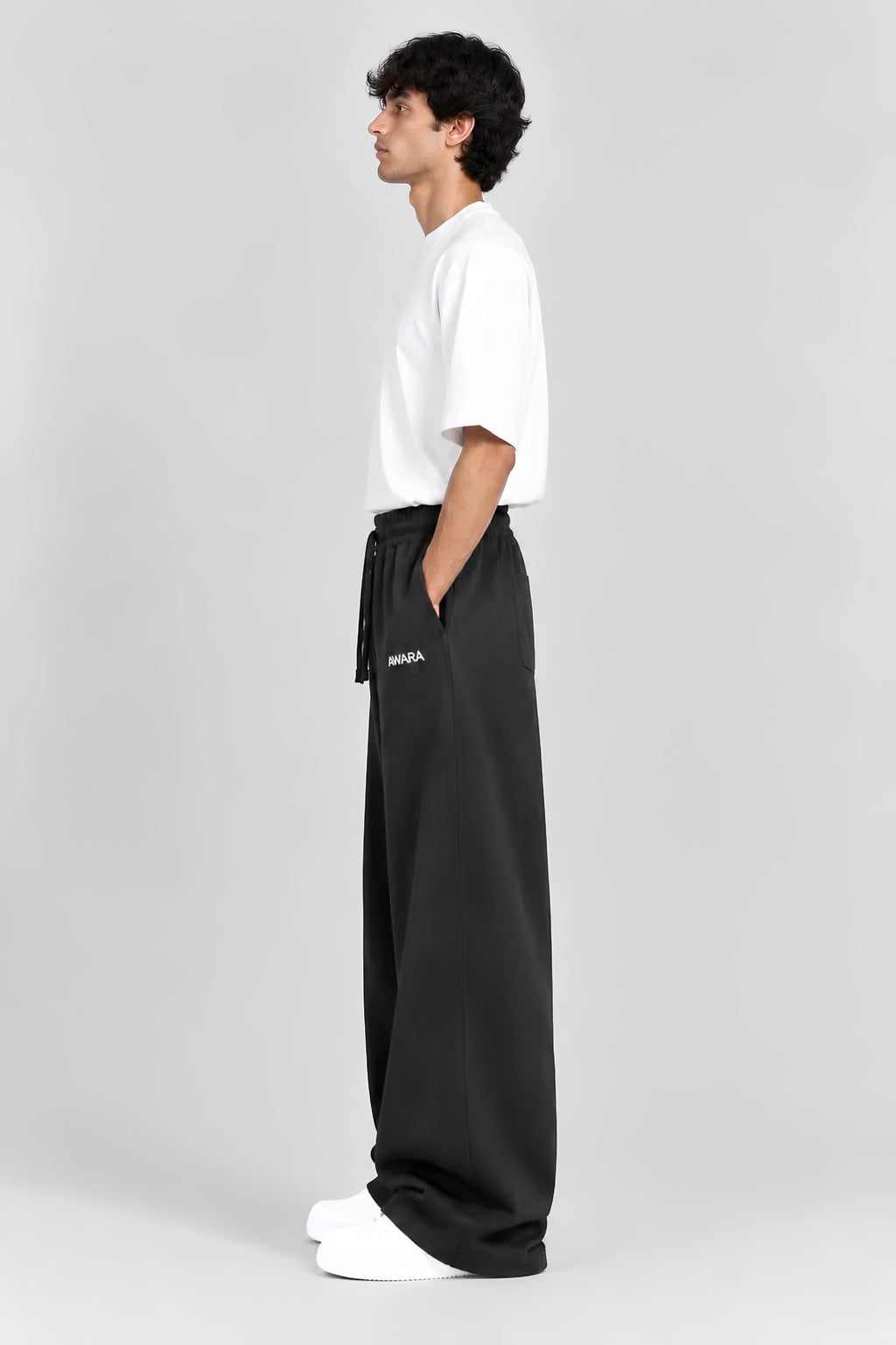 Classic Gray Baggy Trouser