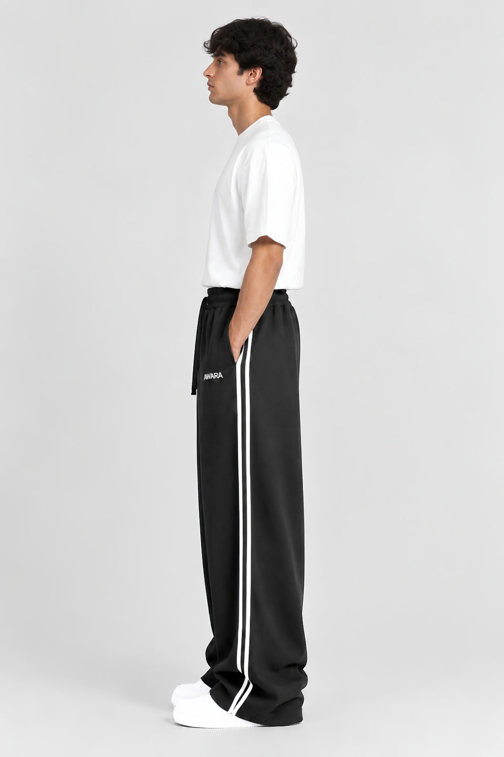 Sport Gray Baggy Trouser