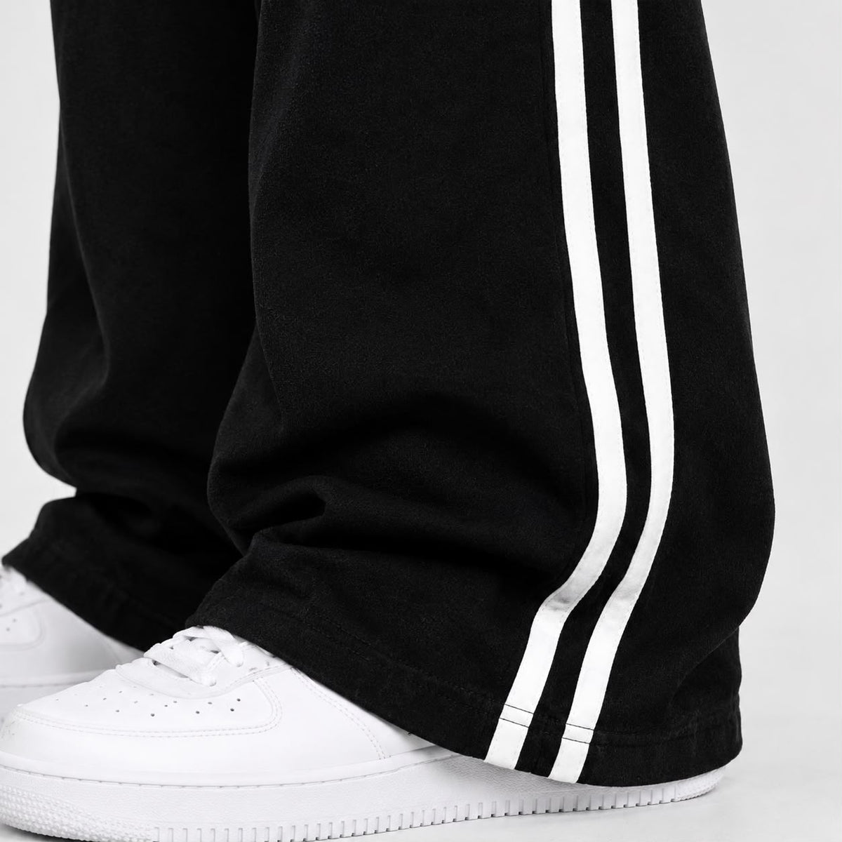 Sport Black Baggy Trouser
