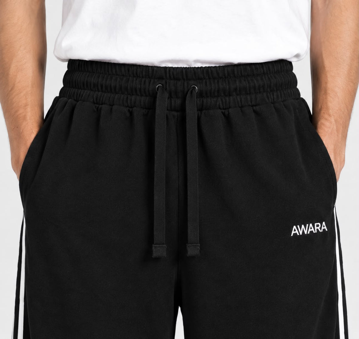 Sport Black Baggy Trouser