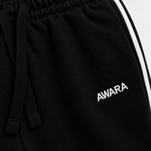 Sport Black Baggy Trouser