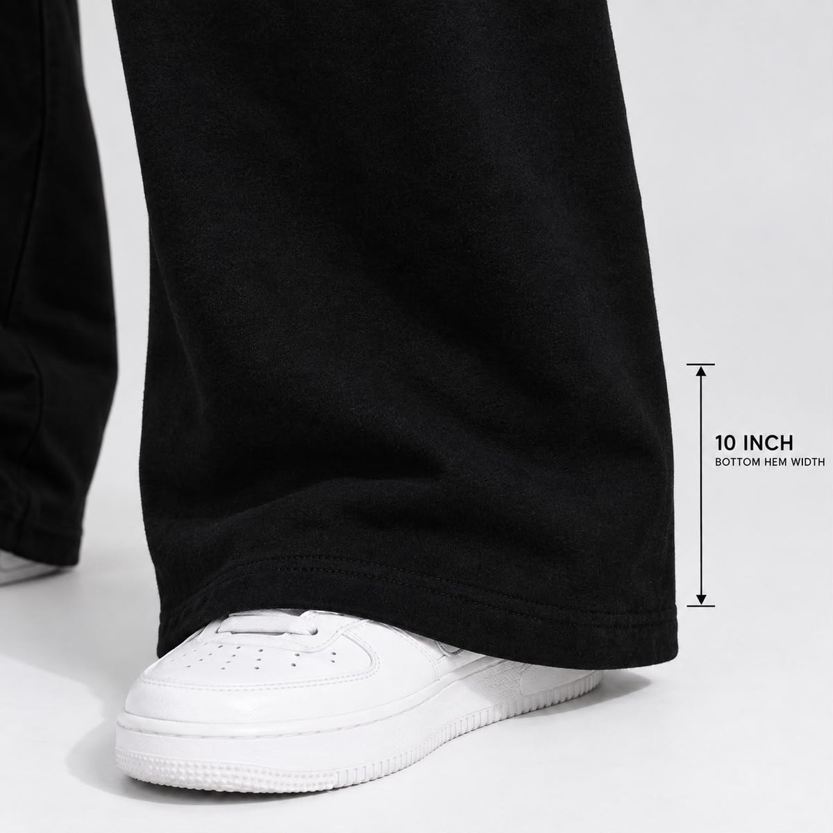 Classic Black Baggy Trouser